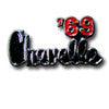69 Chevelle Emblem Shift Knob