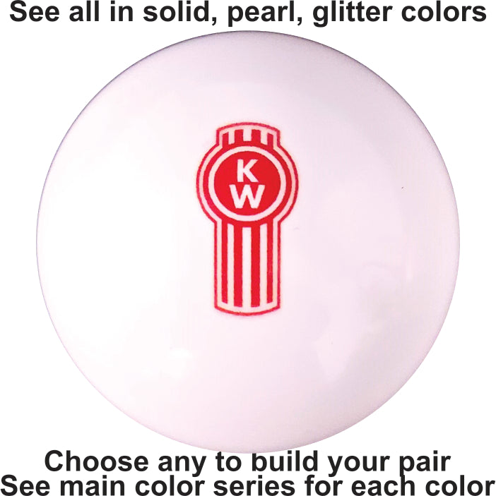 Kenworth Color Image Brake Knobs