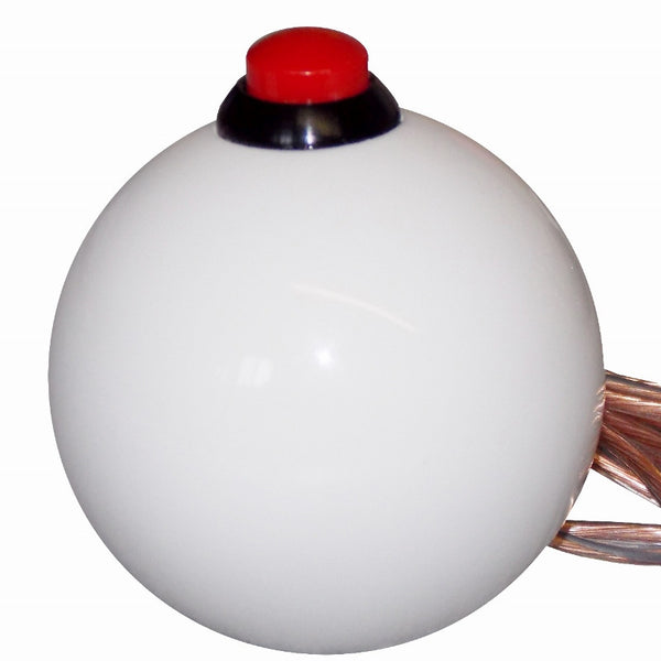 White Push Button Corvette C4 C5 Shift Knob