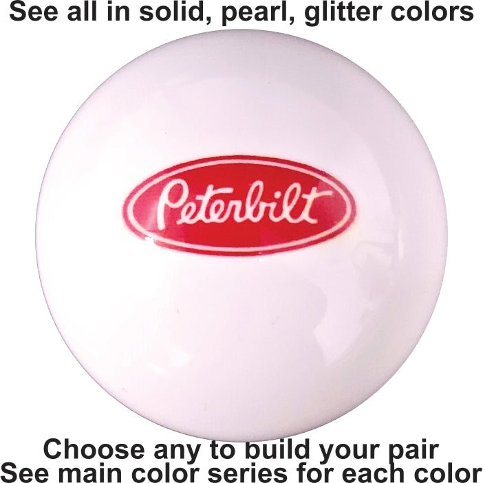 Peterbilt Color Image Brake Knobs